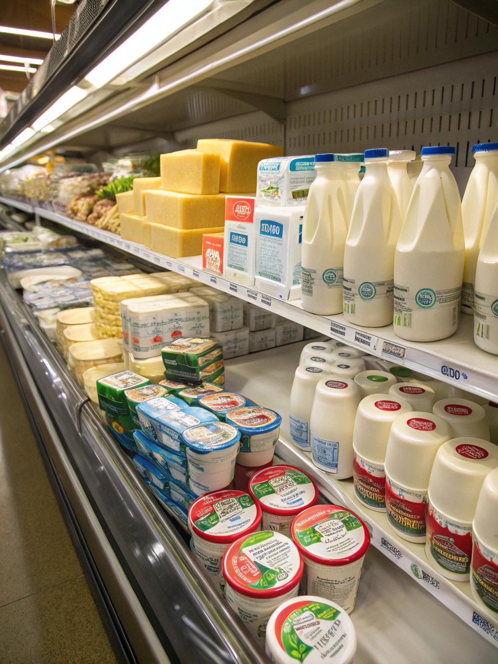 Leite e iogurtes orgânicos